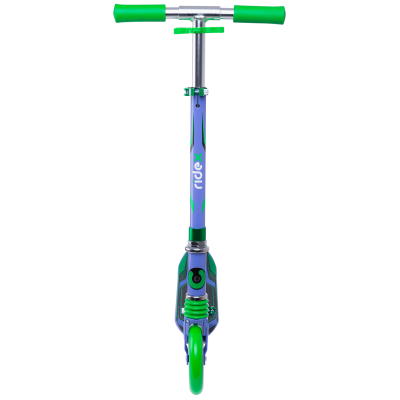 Самокат 2-колесный Razzle 145 мм, фиолетовый/зеленый